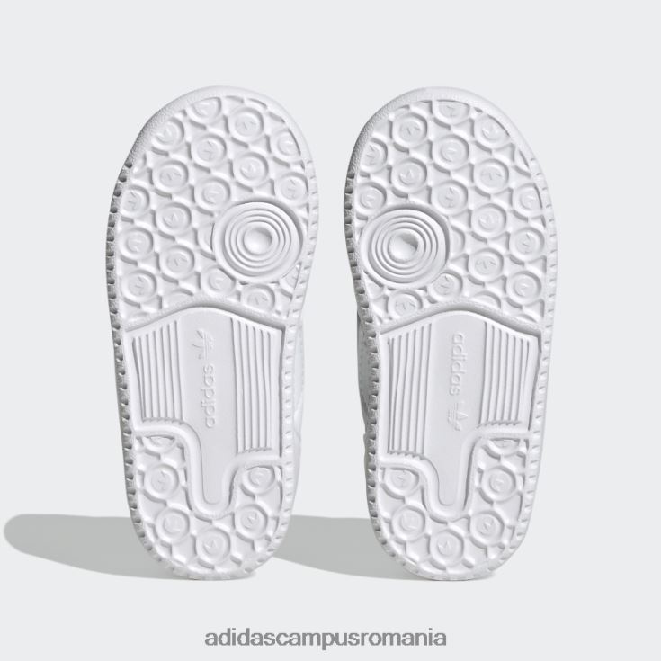 adidas campus romania forum low green pantofi moda copii alb/albastru/verde J266N211383