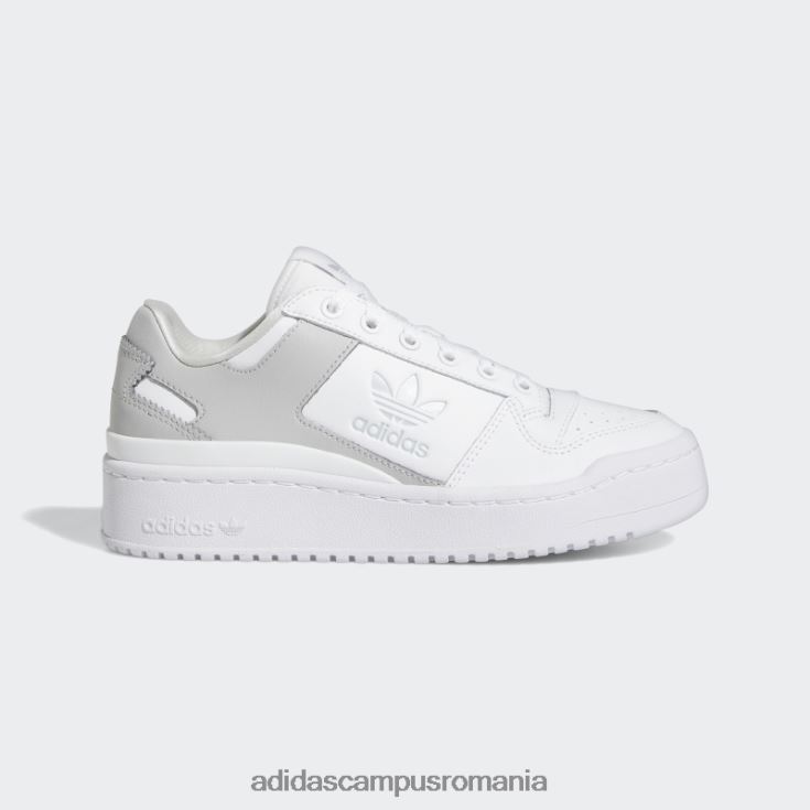 adidas campus romania forum pantofi gri îndrăzneți copii alb/gri J266N211326