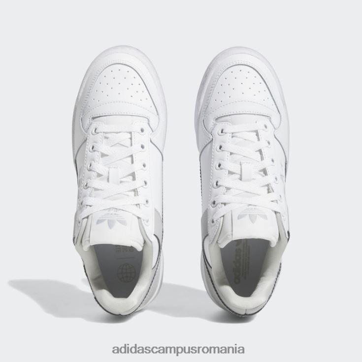 adidas campus romania forum pantofi gri îndrăzneți copii alb/gri J266N211326