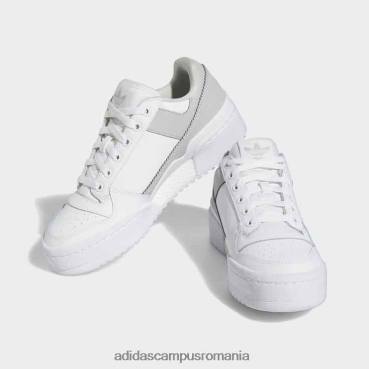 adidas campus romania forum pantofi gri îndrăzneți copii alb/gri J266N211326