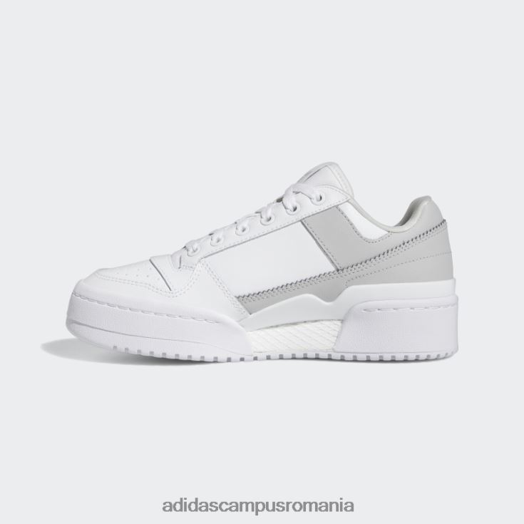 adidas campus romania forum pantofi gri îndrăzneți copii alb/gri J266N211326