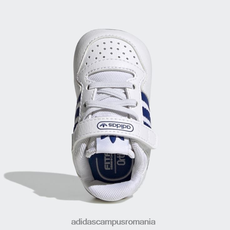 adidas campus romania forum pantofi joase albastru regal fashion copii alb/albastru regal J266N217825