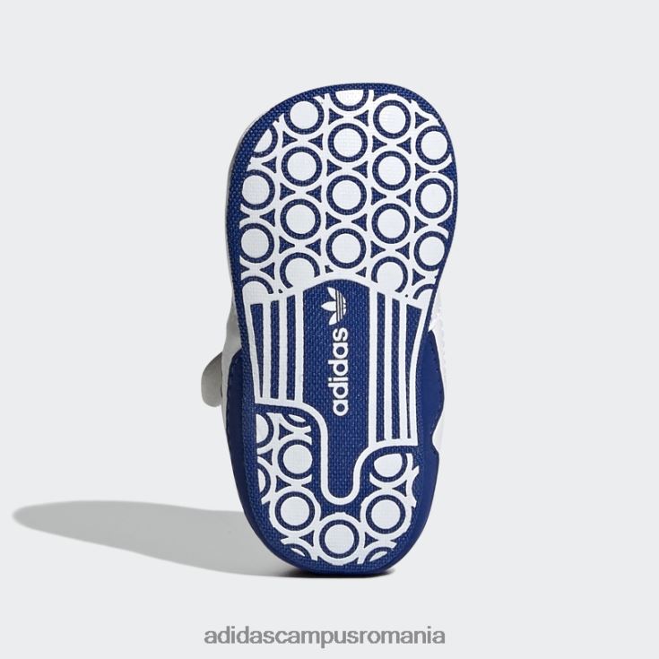 adidas campus romania forum pantofi joase albastru regal fashion copii alb/albastru regal J266N217825