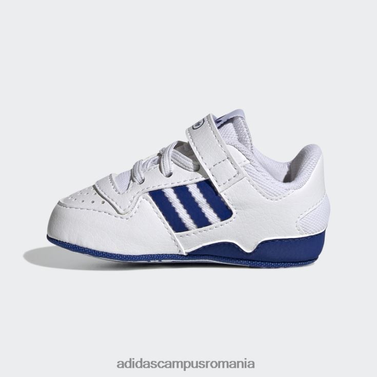 adidas campus romania forum pantofi joase albastru regal fashion copii alb/albastru regal J266N217825