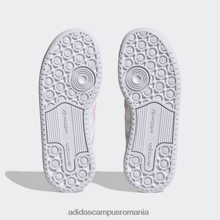 adidas campus romania forum pantofi joase roz copii alb/roz J266N219113