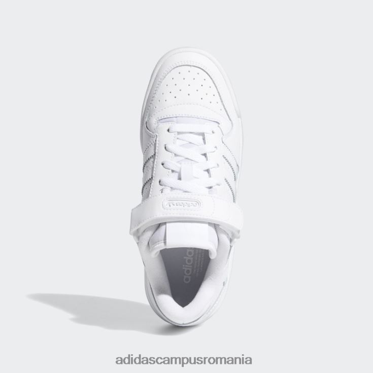 adidas campus romania forum pantofi jos alb fashion copii alb J266N217934