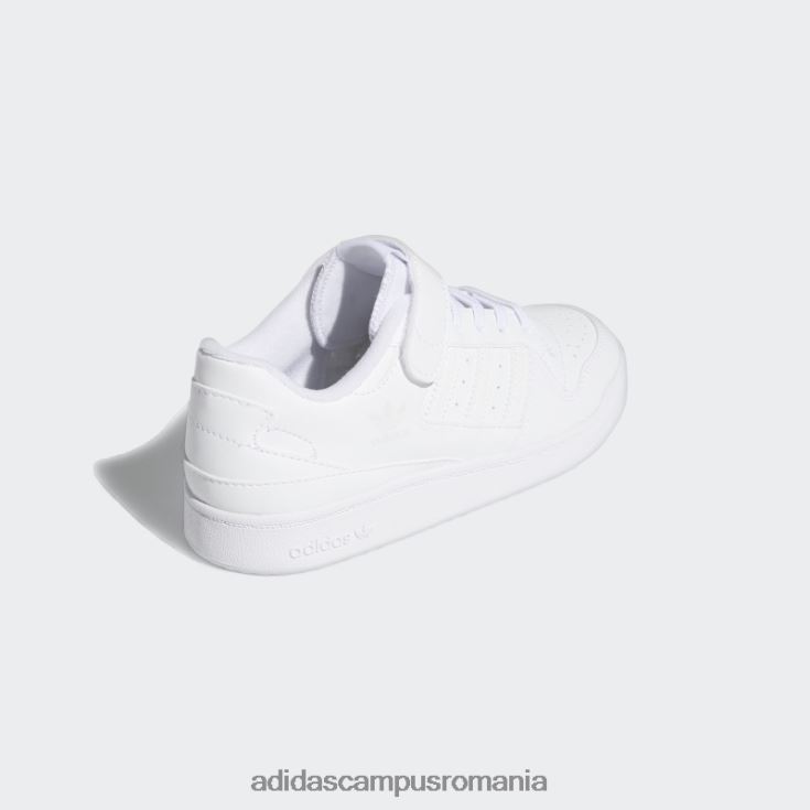 adidas campus romania forum pantofi jos albi copii alb J266N217828
