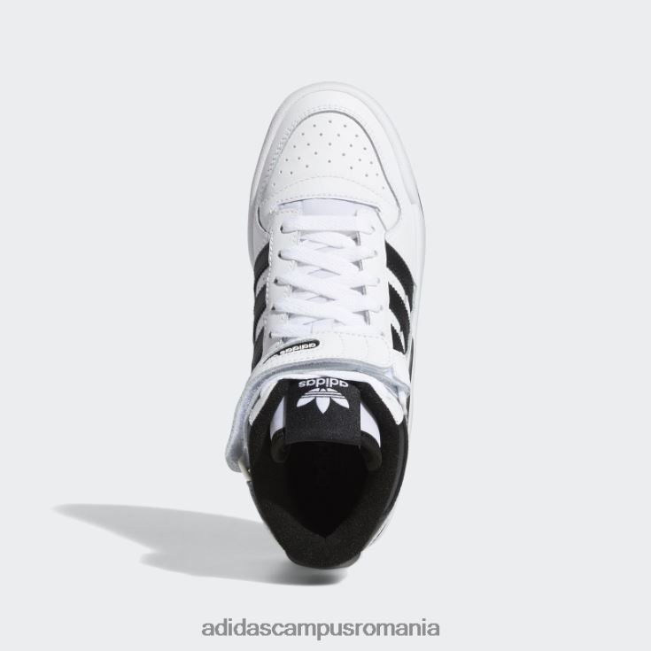 adidas campus romania forum pantofi mijlocii negru fashion copii alb negru J266N217848