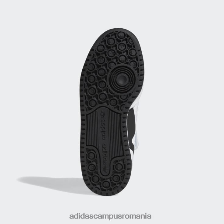 adidas campus romania forum pantofi mijlocii negru fashion copii alb negru J266N217848