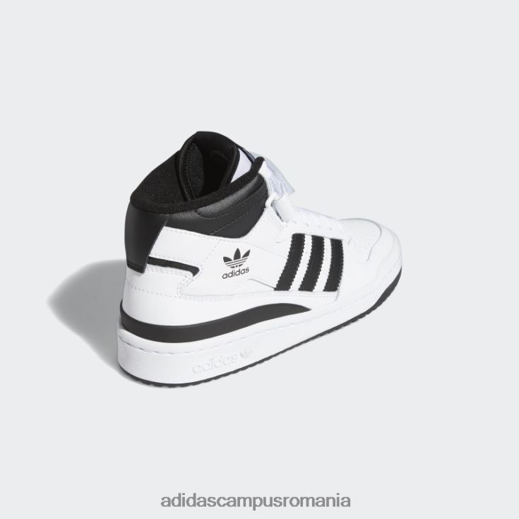 adidas campus romania forum pantofi mijlocii negru fashion copii alb negru J266N217848