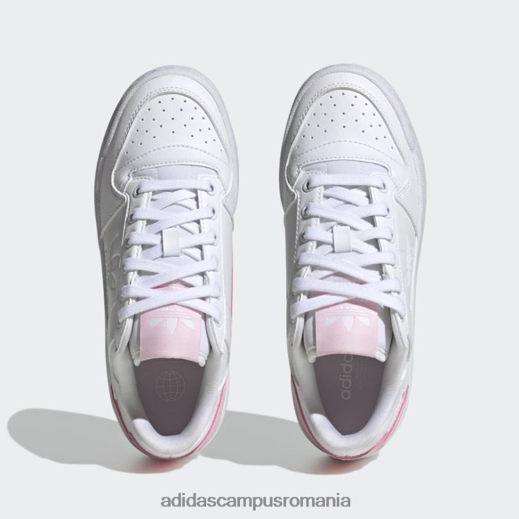 adidas campus romania forum pantofi îndrăzneți roz copii alb/roz J266N217933