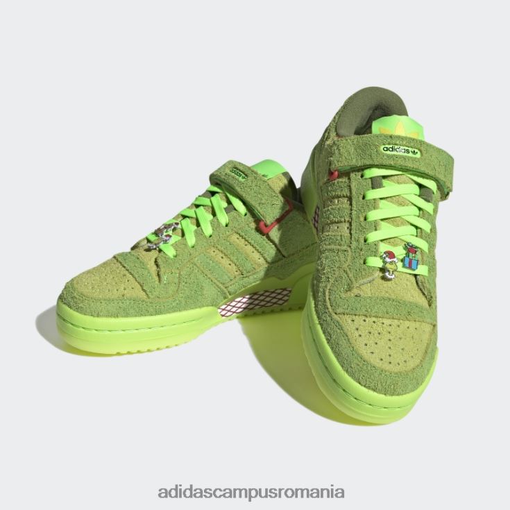 adidas campus romania forum verde low the grinch pantofi copii verde/rosu J266N217891