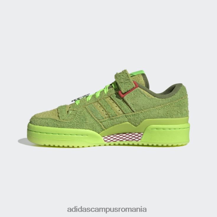 adidas campus romania forum verde low the grinch pantofi copii verde/rosu J266N217891