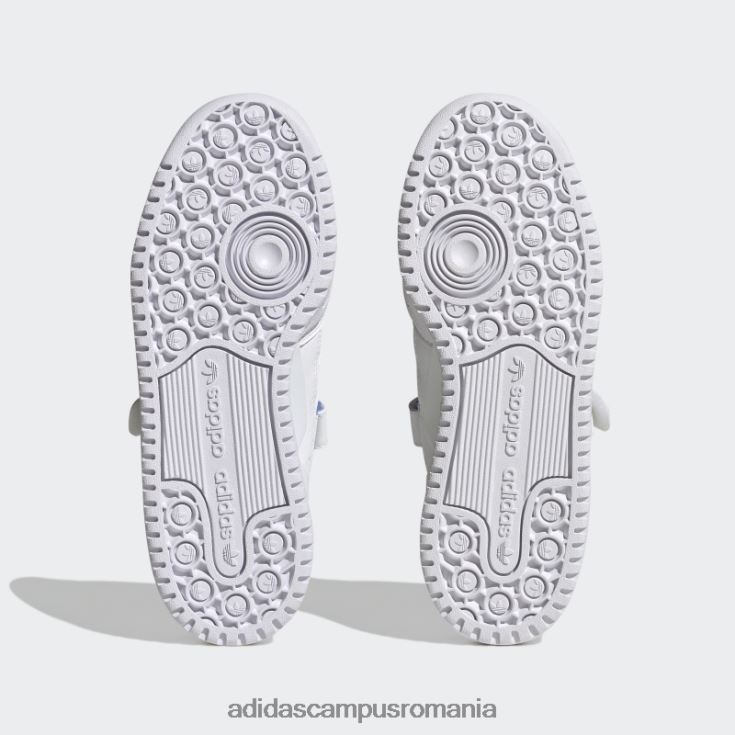 adidas campus romania forum verde pantofi joase copii alb/albastru/verde J266N211374