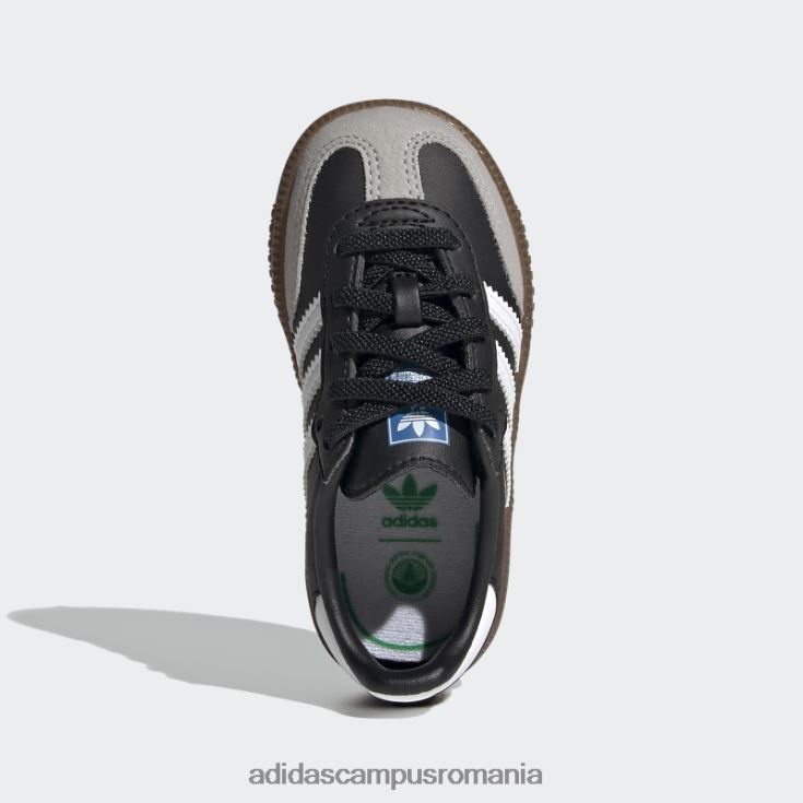adidas campus romania gum samba og pantofi moda copii negru/gumă J266N217634