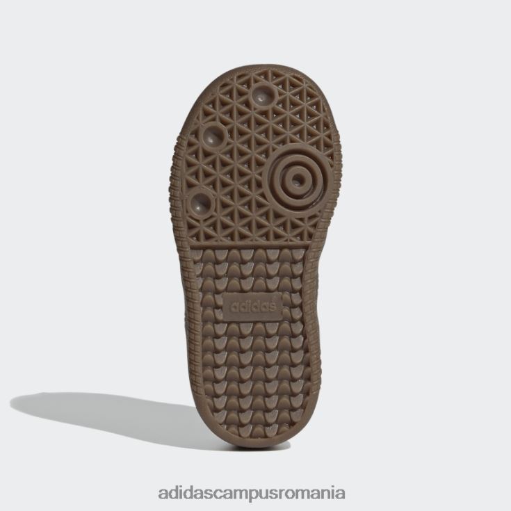 adidas campus romania gum samba og pantofi moda copii negru/gumă J266N217634
