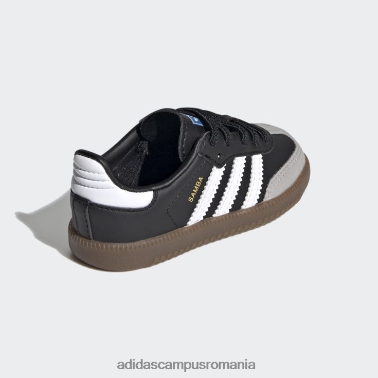 adidas campus romania gum samba og pantofi moda copii negru/gumă J266N217634