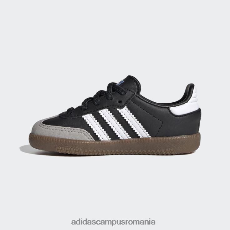 adidas campus romania gum samba og pantofi moda copii negru/gumă J266N217634