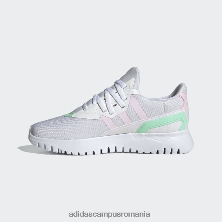 adidas campus romania mint originals flex pantofi moda copii alb/roz/mentă J266N218095