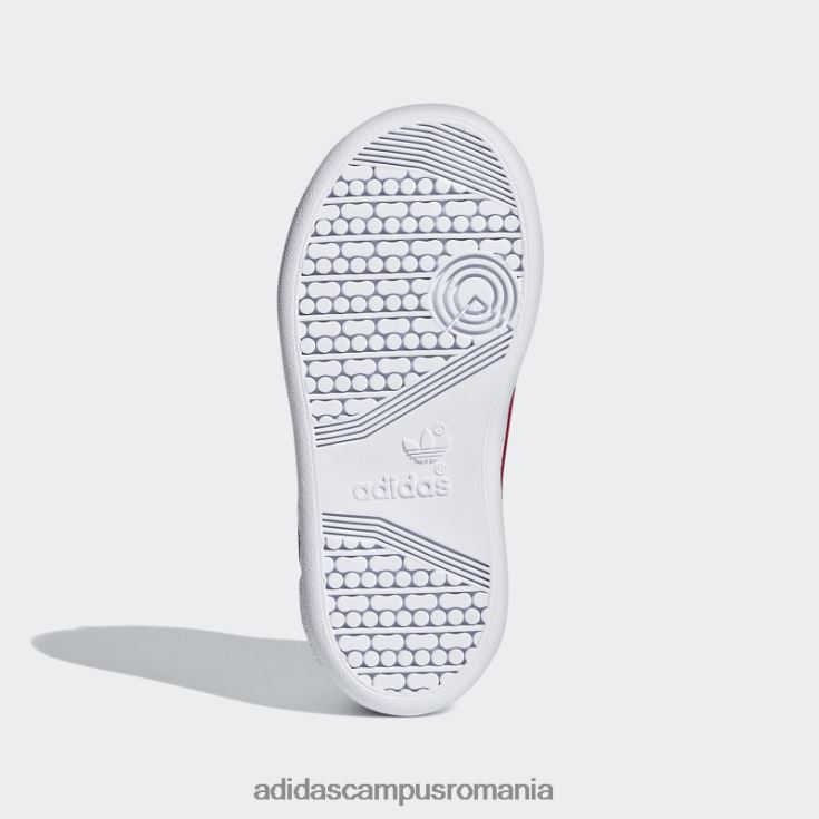 adidas campus romania modă pantofi continental 80 bleumarin copii alb/stacojiu/marin J266N217921