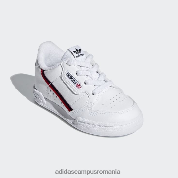 adidas campus romania modă pantofi continental 80 bleumarin copii alb/stacojiu/marin J266N217921