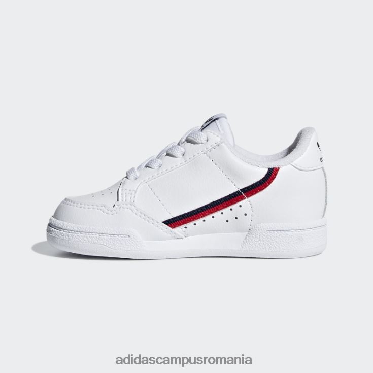 adidas campus romania modă pantofi continental 80 bleumarin copii alb/stacojiu/marin J266N217921