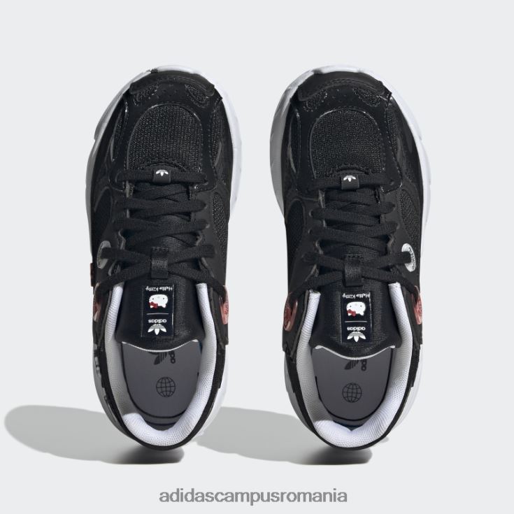 adidas campus romania modă pantofi roșii astir copii negru/alb/rosu J266N211128