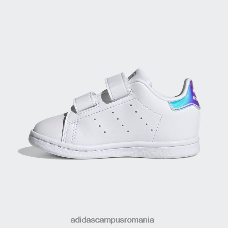 adidas campus romania moda pantofi stan smith argintiu copii alb/argintiu J266N217799