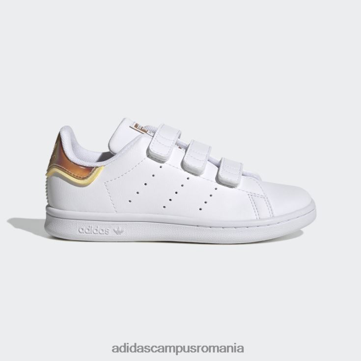 adidas campus romania moda pantofi stan smith galbeni copii alb/galben J266N218013