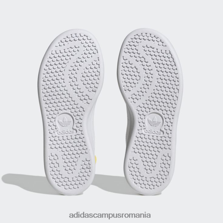 adidas campus romania moda pantofi stan smith galbeni copii alb/galben J266N218013