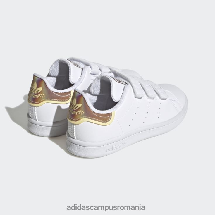 adidas campus romania moda pantofi stan smith galbeni copii alb/galben J266N218013