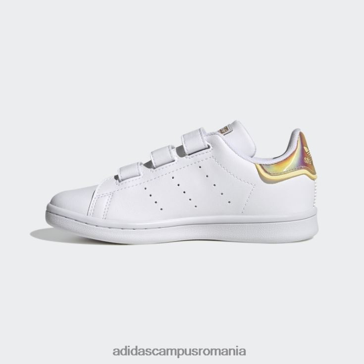 adidas campus romania moda pantofi stan smith galbeni copii alb/galben J266N218013