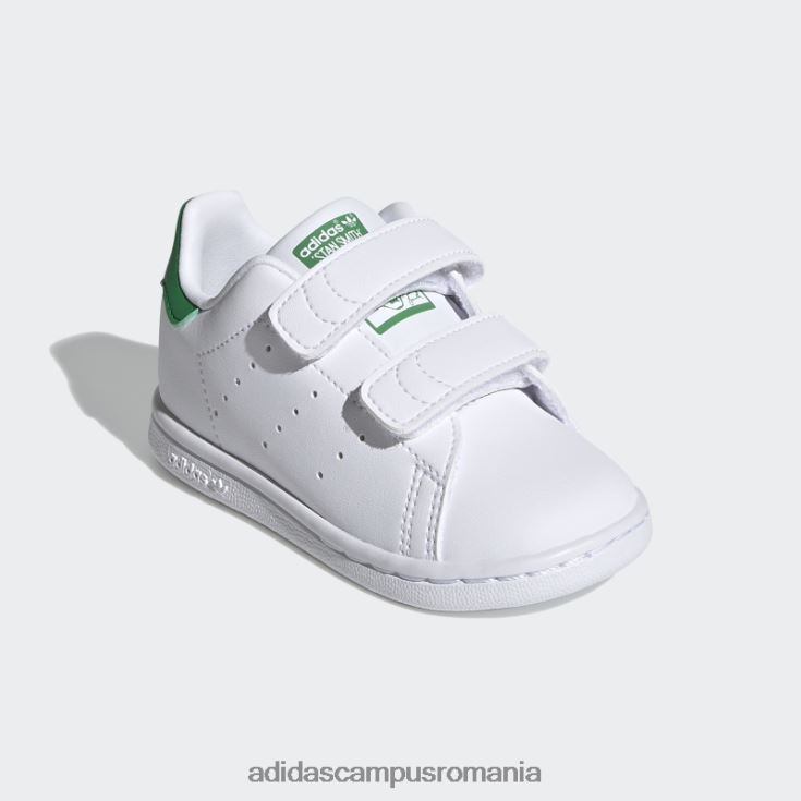 adidas campus romania moda pantofi stan smith verzi copii alb/verde J266N217749