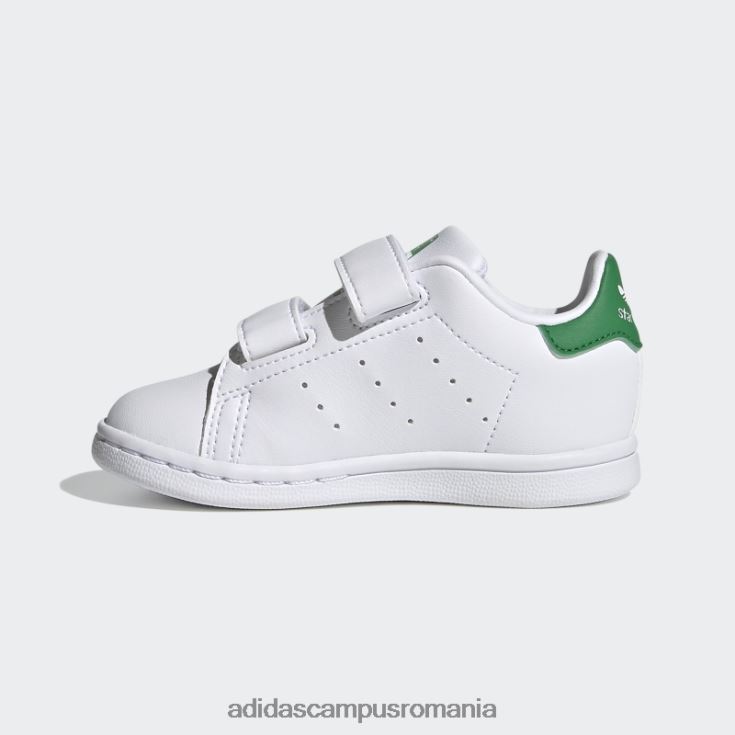 adidas campus romania moda pantofi stan smith verzi copii alb/verde J266N217749