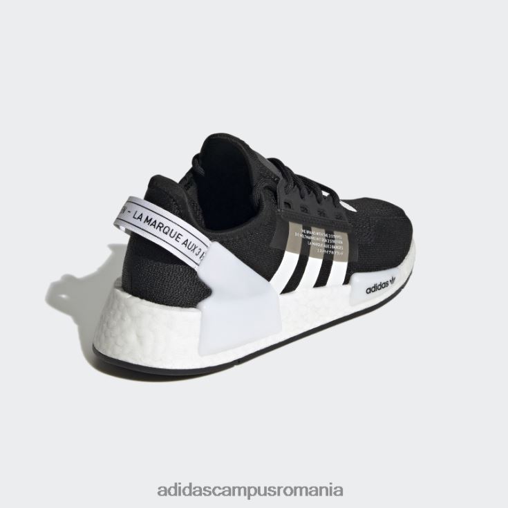 adidas campus romania negru nmd-r1.v2 j adidas copii alb negru J266N23597