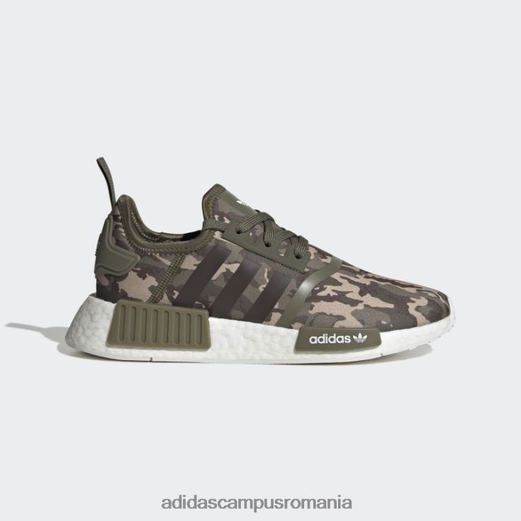 adidas campus romania nmd-r1 pantofi olive copii măsliniu/alb J266N211335