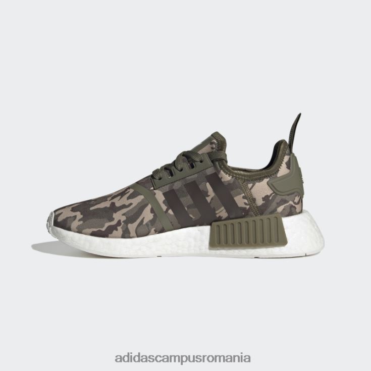 adidas campus romania nmd-r1 pantofi olive copii măsliniu/alb J266N211335