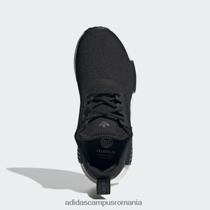 adidas campus romania nmd-r1 pantofi rafinati albi copii alb negru J266N211042