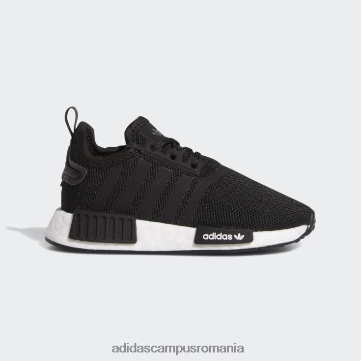 adidas campus romania nmd-r1 pantofi rafinati negri copii alb negru J266N211059