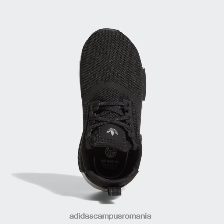 adidas campus romania nmd-r1 pantofi rafinati negri copii alb negru J266N211059