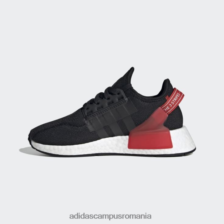 adidas campus romania nmd-r1 v2 pantofi alb moda copii alb negru J266N211232