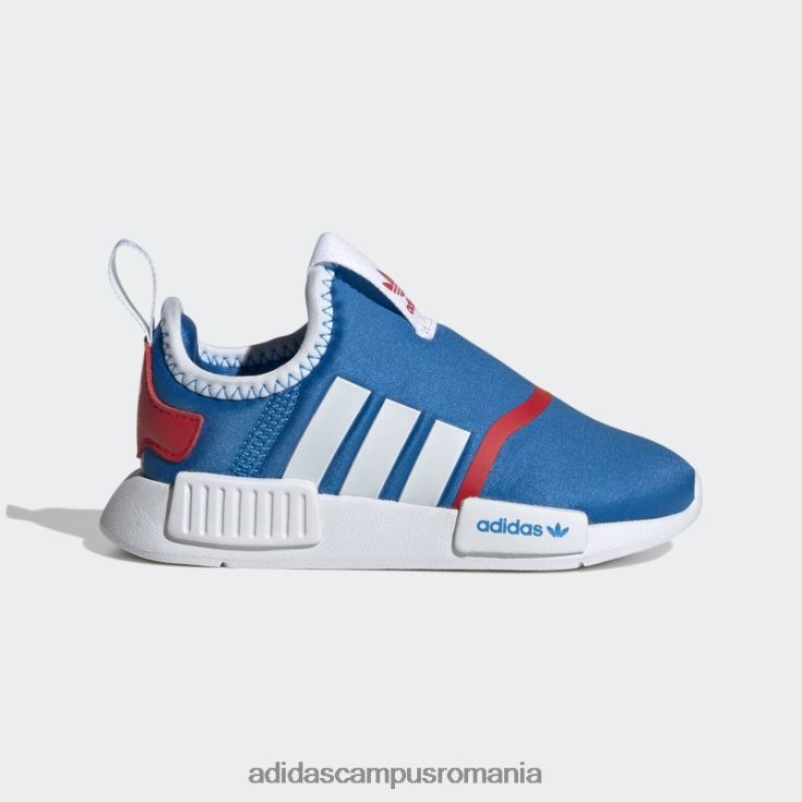 adidas campus romania pantofi adidas nmd 360 blue rush copii papură albastră/alb/roșu J266N218147