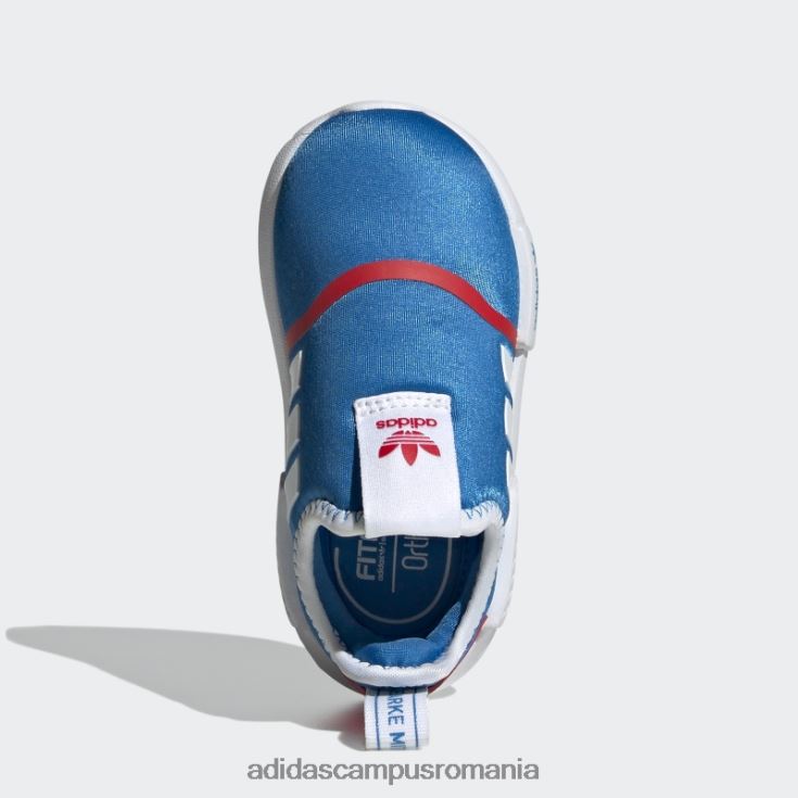 adidas campus romania pantofi adidas nmd 360 blue rush copii papură albastră/alb/roșu J266N218147