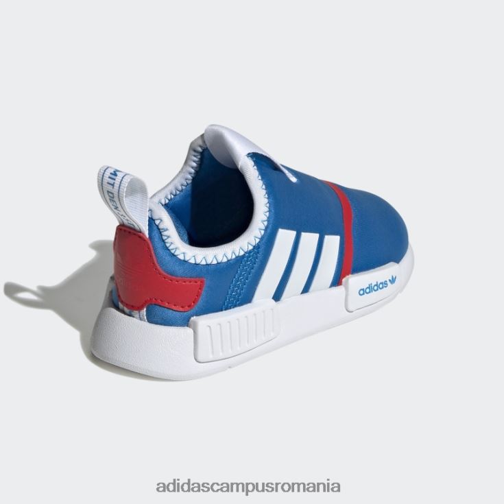 adidas campus romania pantofi adidas nmd 360 blue rush copii papură albastră/alb/roșu J266N218147