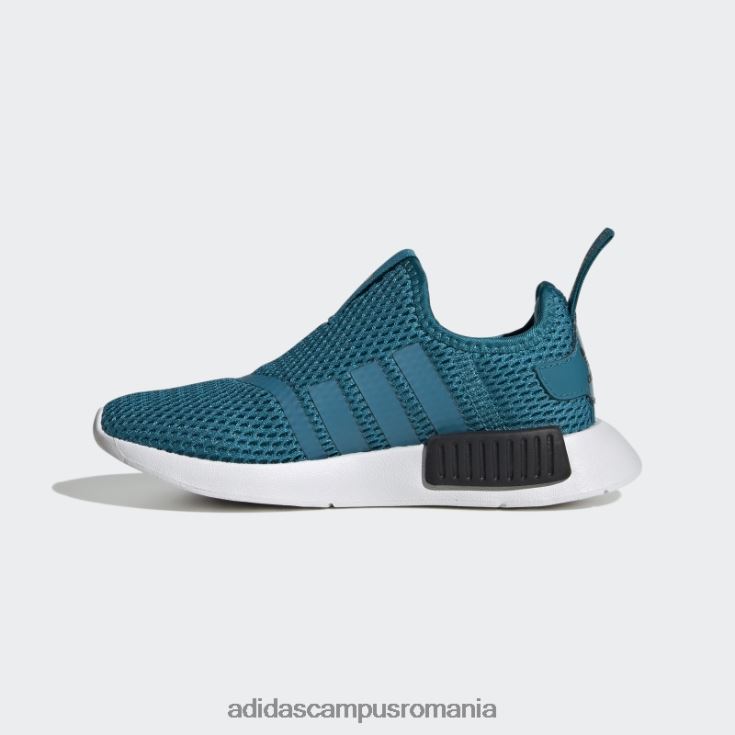 adidas campus romania pantofi adidas nmd 360 teal copii teal/negru J266N211199