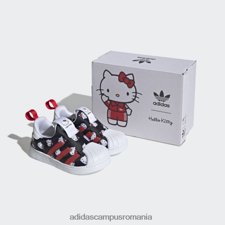 adidas campus romania pantofi adidas superstar 360 albi hello kitty copii alb/negru/rosu J266N211559