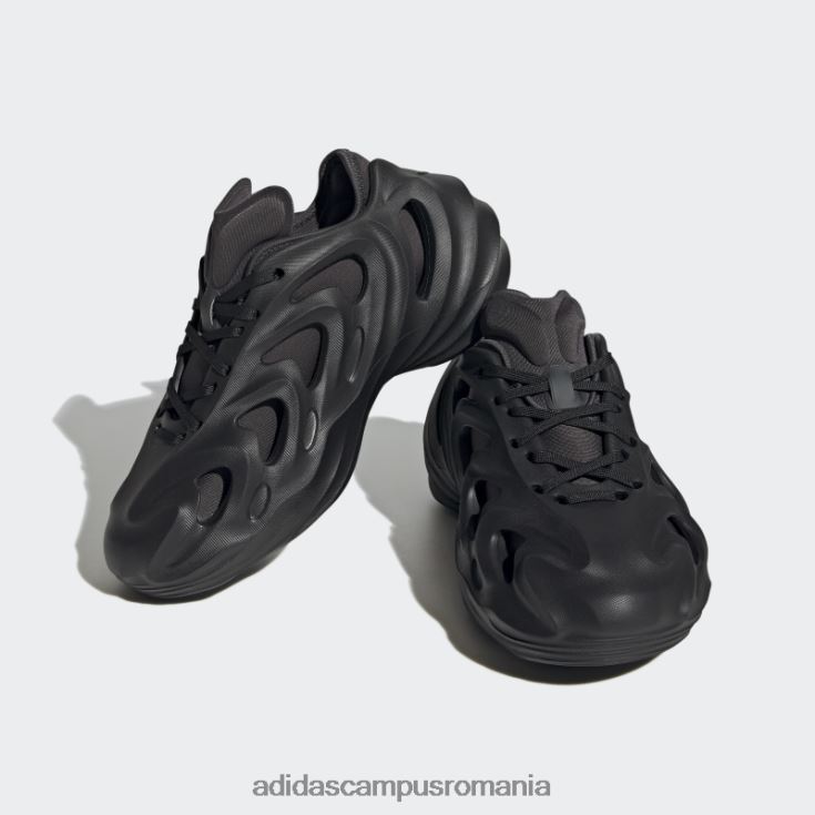 adidas campus romania pantofi adifom gri q copii negru/carbon/gri J266N211085