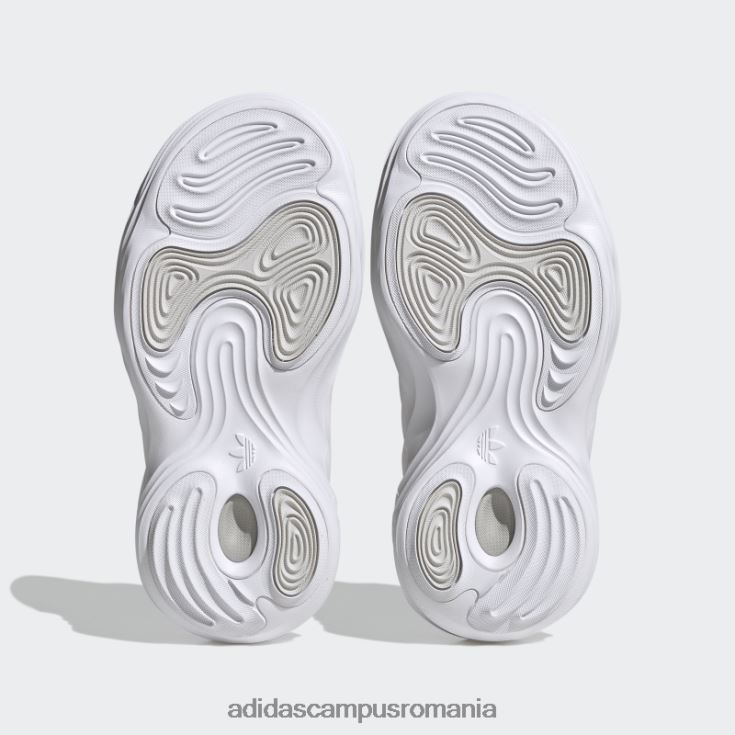 adidas campus romania pantofi adifom q gri eleganti copii alb/gri J266N211120