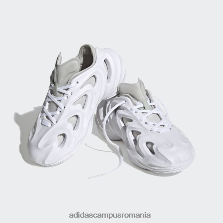 adidas campus romania pantofi adifom q gri eleganti copii alb/gri J266N211120