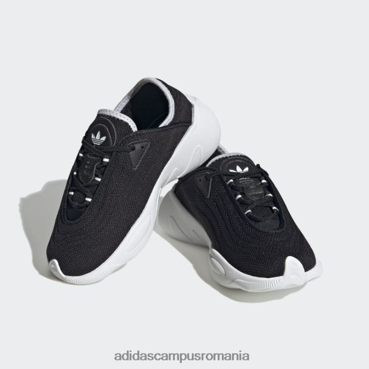 adidas campus romania pantofi adifom sltn negri copii alb negru J266N211125